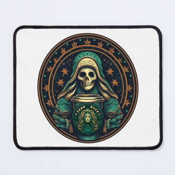 Item preview, Skeleton Starbuck "SAABBUCK" designed and sold by PaTToStudio.