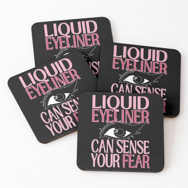 Item preview, Liquid Eyeliner Can Sense Your Fear Makeup Meme designed and sold by ObsidianDaz.