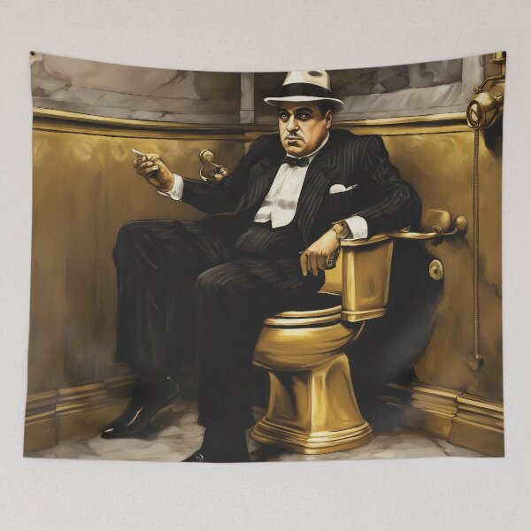 Item preview, Gangster's Golden Throne designed and sold by eliteandhonor.