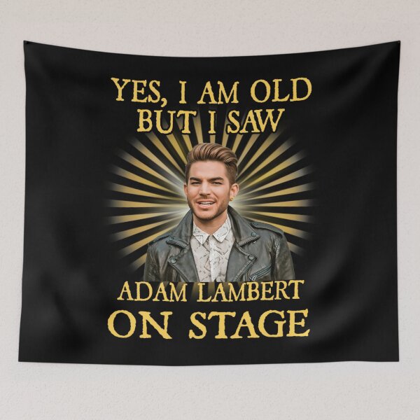 Item preview, ADAM LAMBERT ON STAGE designed and sold by BurnishedAsaSt.