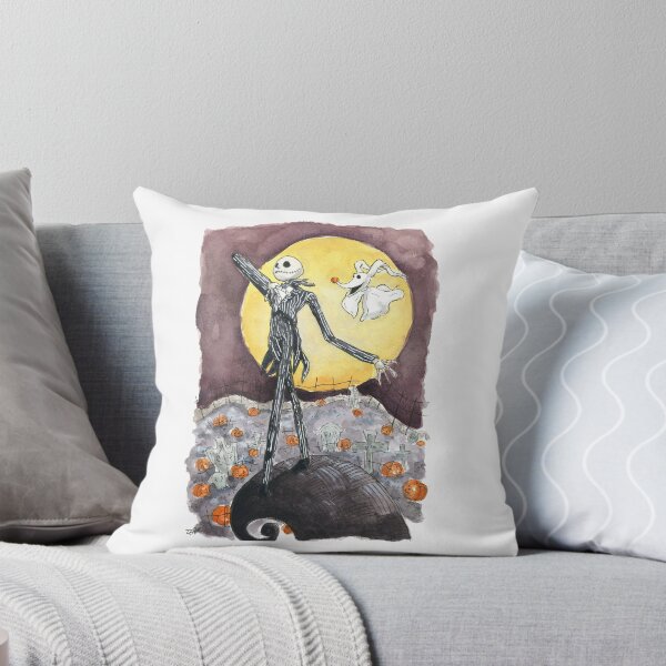 Item preview, Jack Nightmare Before Christmas Original Watercolours designed and sold by carlottamascolo.
