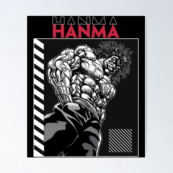 Yujiro Hanma Baki Anime Girl Gift Poster for Sale by Spacefoxart