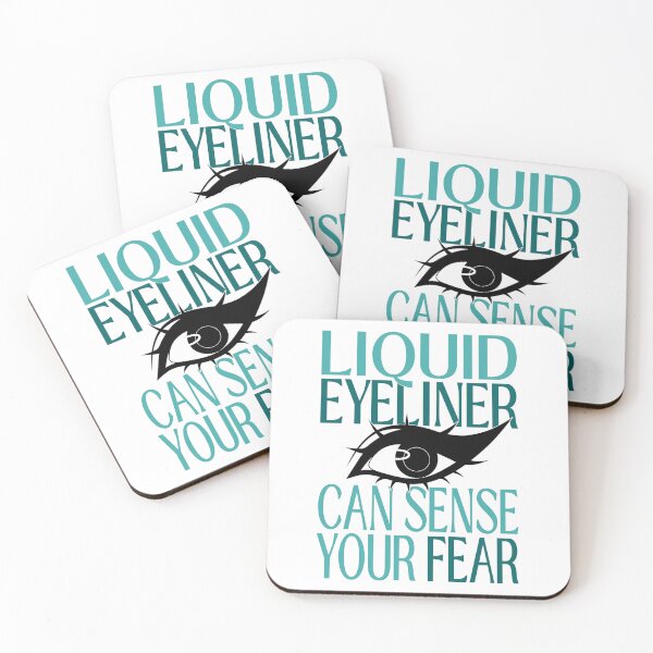 Item preview, Liquid Eyeliner Can Sense Your Fear Makeup Meme designed and sold by ObsidianDaz.