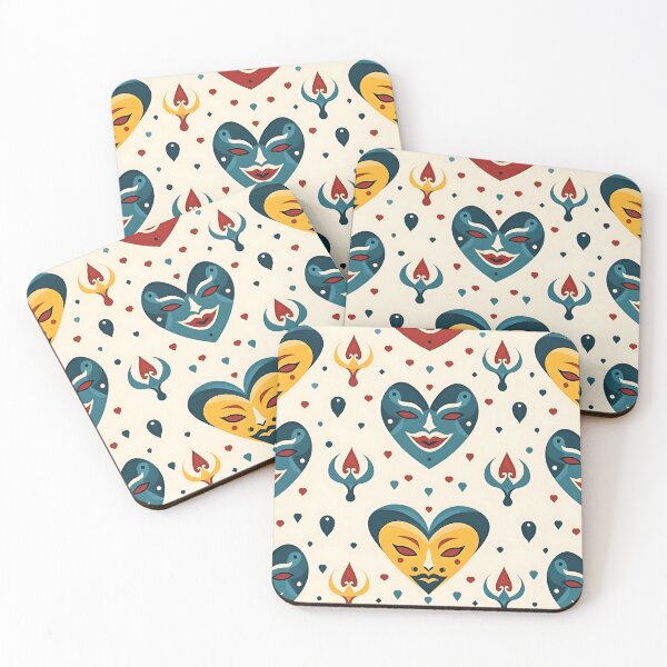 Item preview, Devil Heart Mask designed and sold by StudioThink.