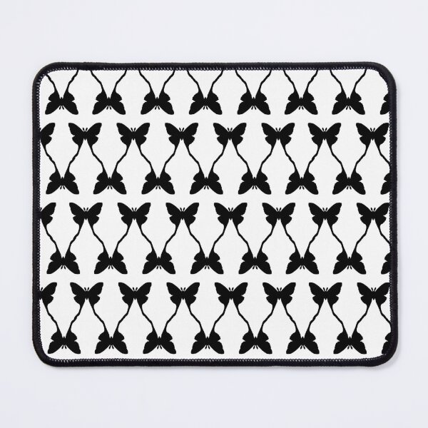 Item preview, Butterfly Tango Black on White Repeat 5748 designed and sold by Art in My Loft.