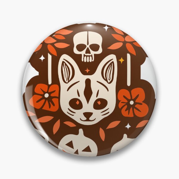 Item preview, Halloween cat, booo, scary, designed and sold by Krmdesign.