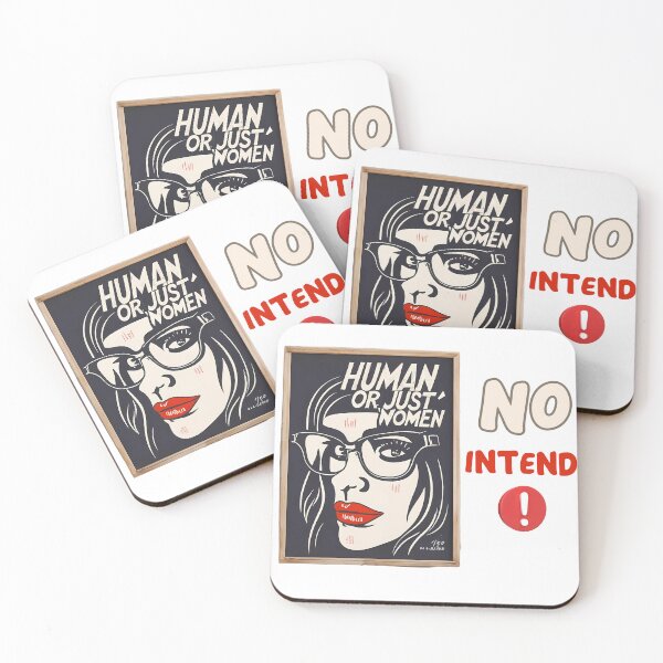 Item preview, Human or Women word, Retro Sticker  designed and sold by sfwArt.