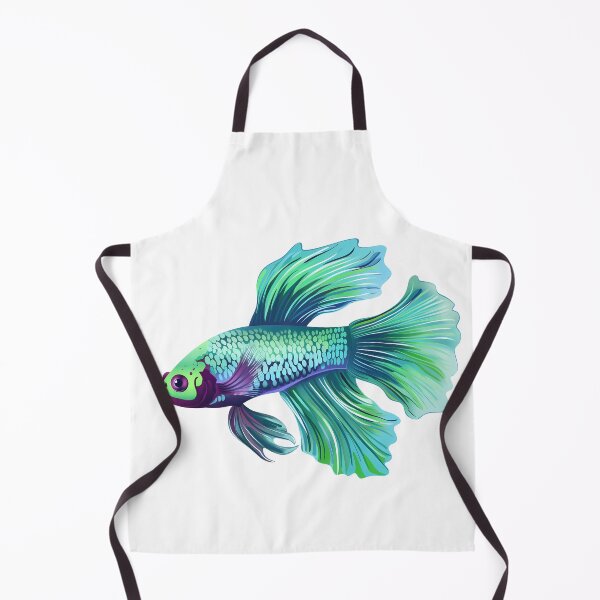 Artikelvorschau, Pop-Art-Betta-Fisch entworfen und verkauft von SchorlCraft.