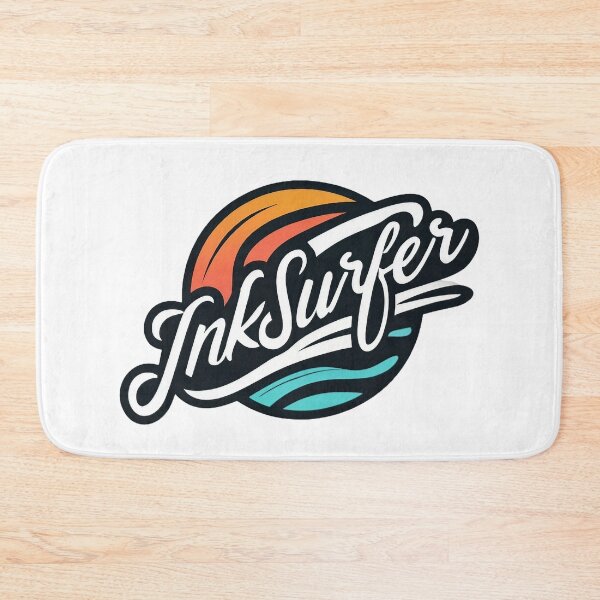 Item preview, Vintage Style Ink Surfer designed and sold by WallAndAll.