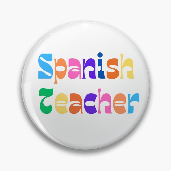 Artikelvorschau, Farbenfrohes und lustiges Spanischlehrer-Design entworfen und verkauft von language-des.