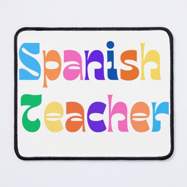Item preview, Colorful and fun Spanish teacher design designed and sold by language-des.