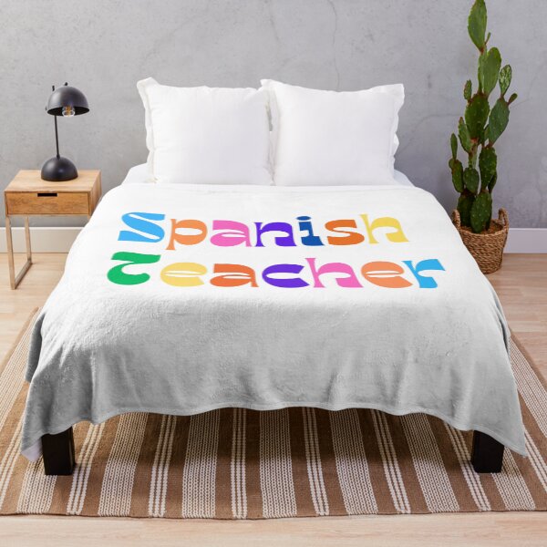 Item preview, Colorido y divertido diseño de spanish teacher designed and sold by language-des.