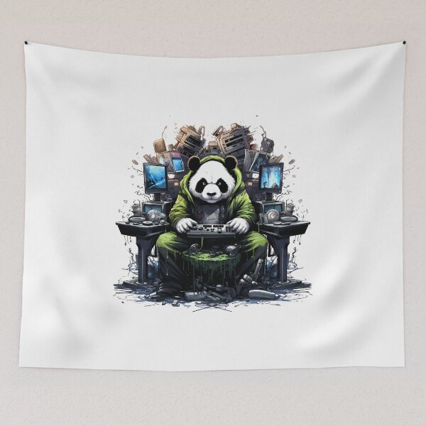 Item preview, Gamer Panda: Power-Up in Style designed and sold by hamishby.
