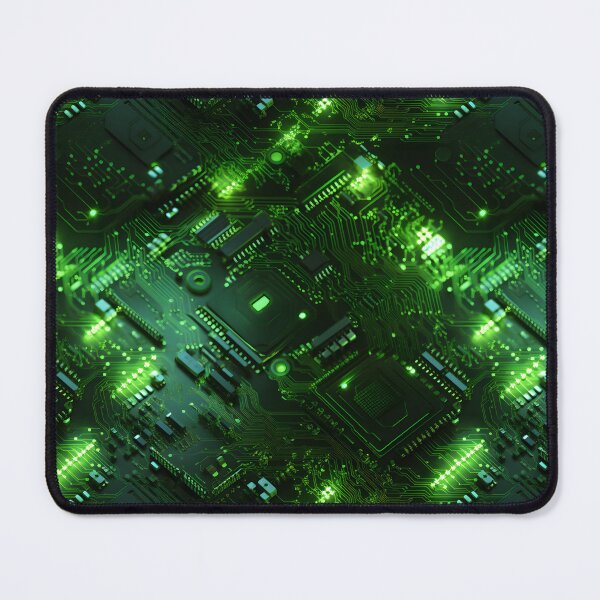Item preview,  Electronic circuit board closeup - chip design designed and sold by Jackflash2023.
