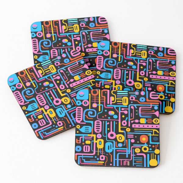 Item preview, Pop Line Art Style Painting designed and sold by Cha-house.
