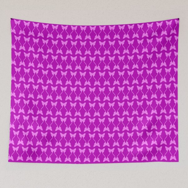 Item preview, Butterfly Tango Pink on Magenta Repeat 5748 designed and sold by Art in My Loft.