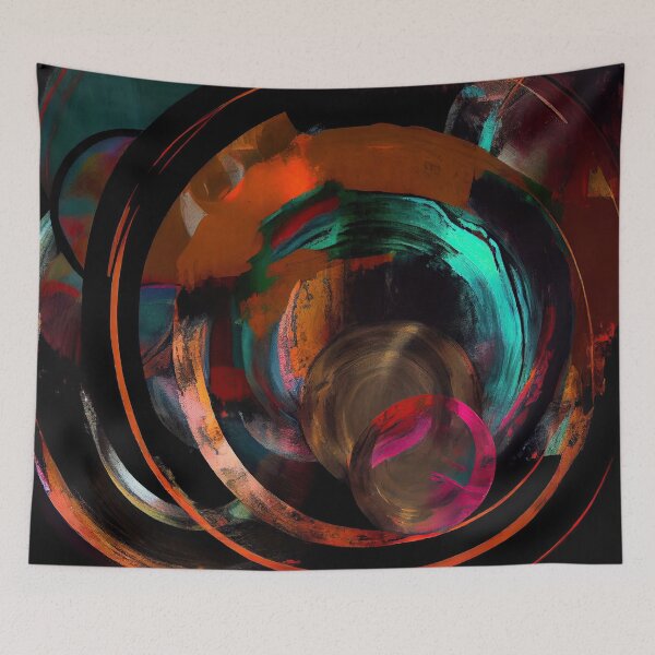 Item preview, Mesmerising Enigma Art Painting. Colourful Enigmatic Art 12 designed and sold by YOTA-ART.