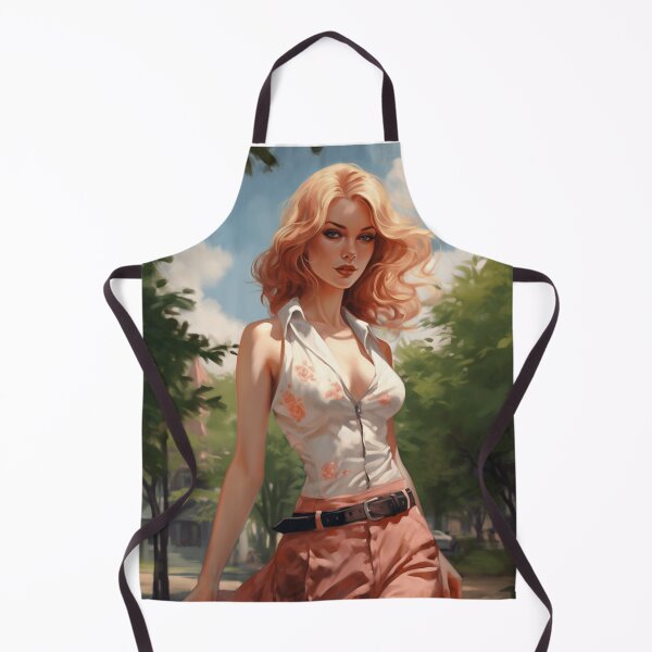 Item preview, A Vintage Blonde Pin Up Girl Illustration designed and sold by GoodOldVintage.