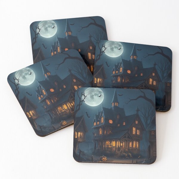 Item preview, Spooky Halloween House designed and sold by Curiosity-Shop.