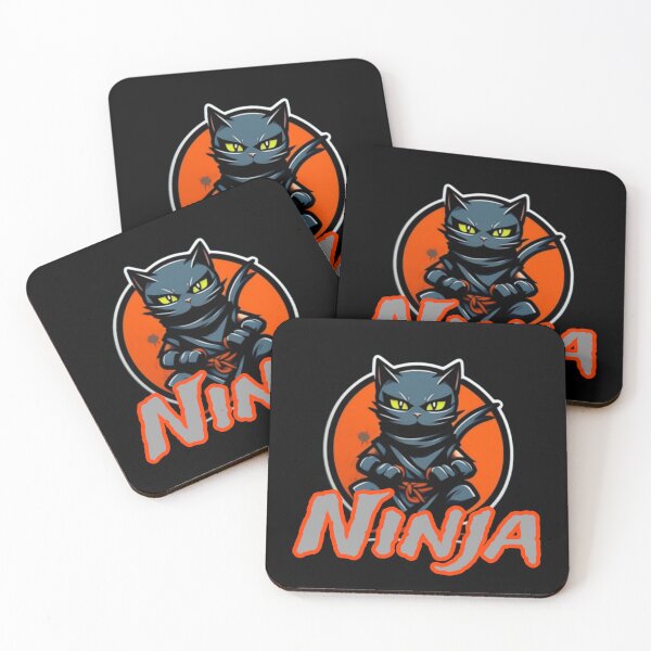Item preview, Ninja cat  designed and sold by Roxburylane.