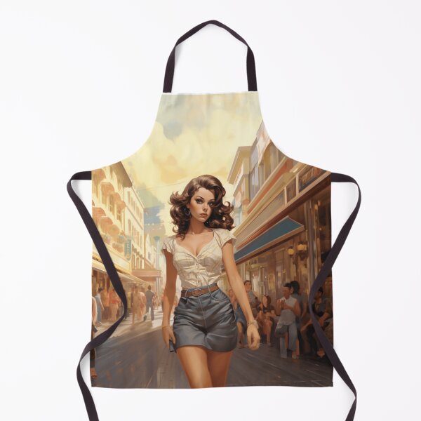 Item preview, A Vintage Pin Up Girl Illustration designed and sold by GoodOldVintage.