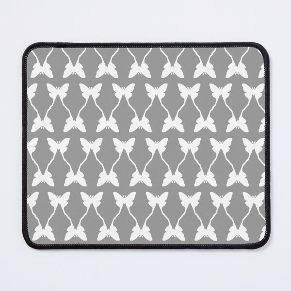 Item preview, Butterfly Tango Pale Grey on Grey Repeat 5748 designed and sold by Art in My Loft.