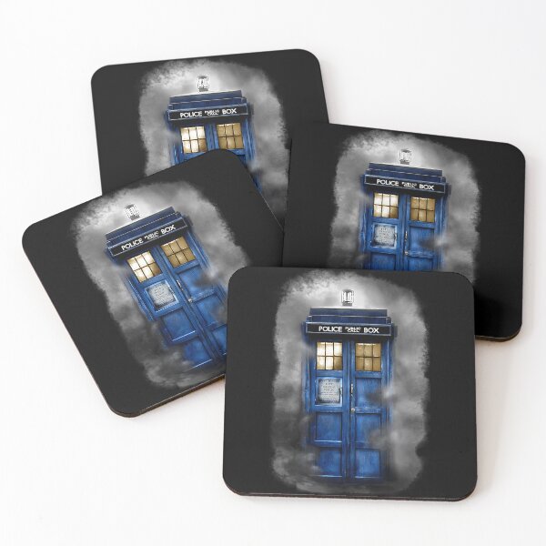 Item preview, Haunted Police Phone Box designed and sold by BrightAubrey.
