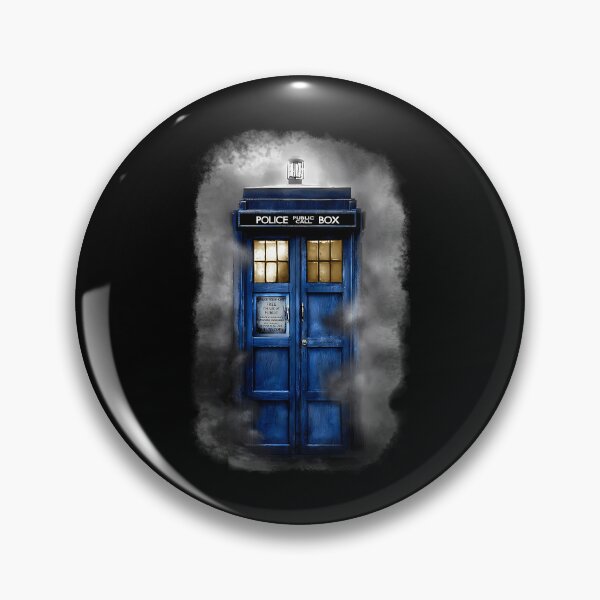 Item preview, Haunted Police Phone Box designed and sold by BrightAubrey.