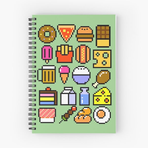 Item preview, 8 bit Foodie v2 designed and sold by artlahdesigns.
