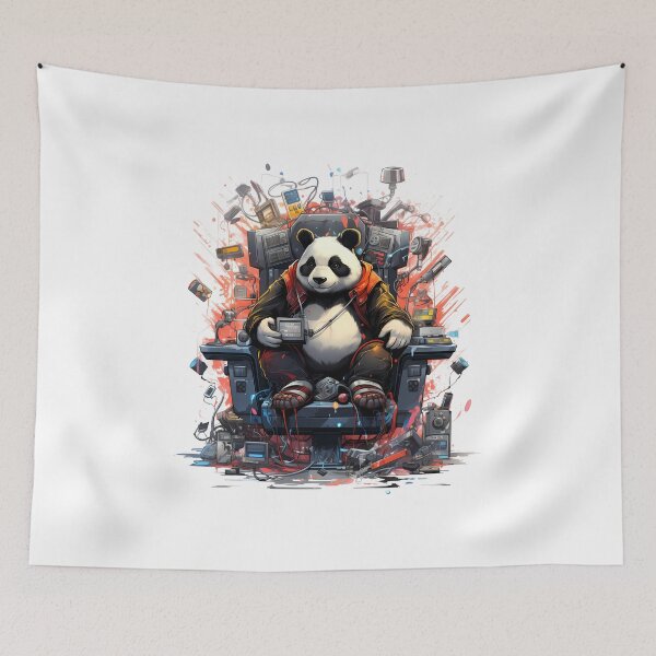Item preview, Gamer Panda: Power-Up in Style designed and sold by hamishby.
