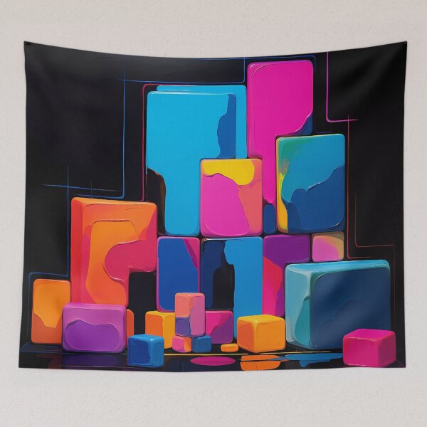 Item preview, Pop Line Art Style Painting designed and sold by Cha-house.