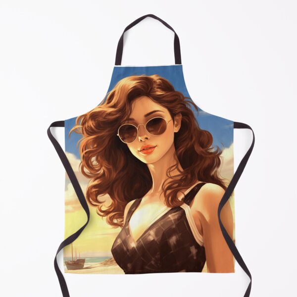 Item preview, A Vintage Pin Up Girl Illustration designed and sold by GoodOldVintage.