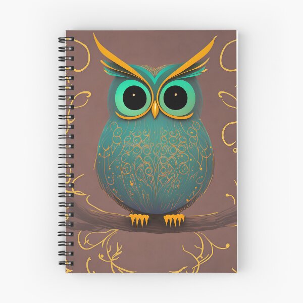 Item preview, Cute owl art designed and sold by ZenStickConcept.