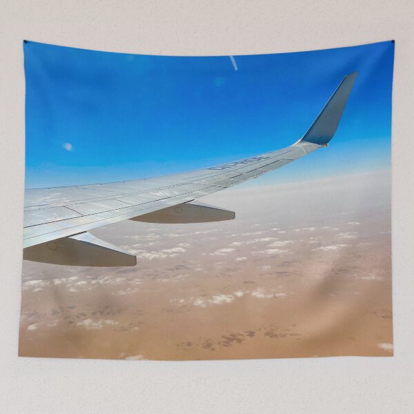 Item preview, Plane wing view from the window seat designed and sold by Donutlovers.