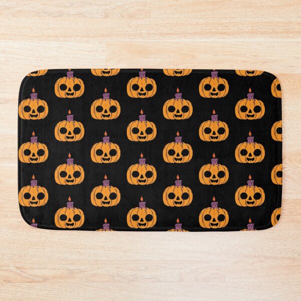 Item preview, Halloween Scary pumpkin head on the burning candle  designed and sold by Hussain Shirts.