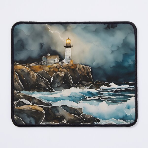 Item preview, Lighthouse in the Storm designed and sold by kwood42.