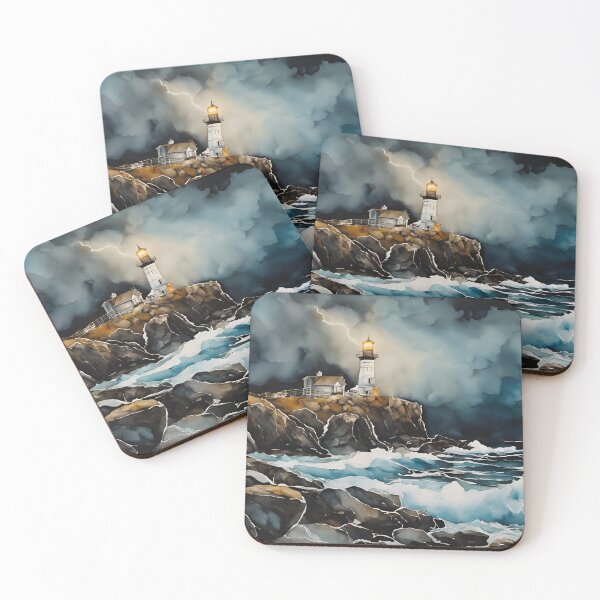 Item preview, Lighthouse in the Storm designed and sold by kwood42.