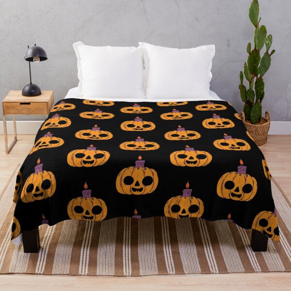 Item preview, Halloween Scary pumpkin head on the burning candle  designed and sold by Hussain Shirts.