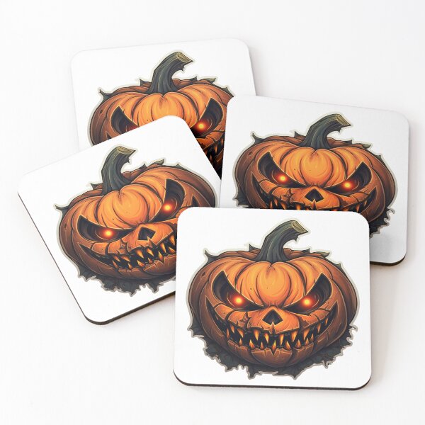 Item preview, Halloween Scary Pumpkin | Classic T-Shirt, Sticker designed and sold by NicolasGlowArt.
