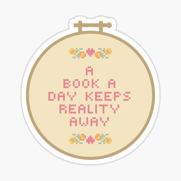 So many books, So little time Cross Stitch Pattern