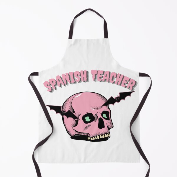 Item preview, Craneo de halloween spanish teacher designed and sold by language-des.