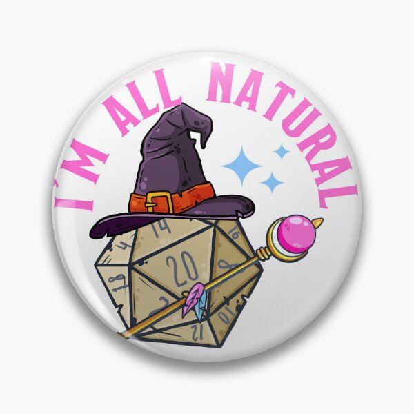 Item preview, Wizard I'm All Natural! Dungeons and Dragons Fan Graphic designed and sold by FandomINK.