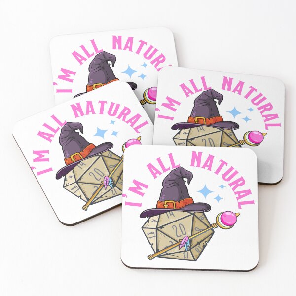 Item preview, Wizard I'm All Natural! Dungeons and Dragons Fan Graphic designed and sold by FandomINK.