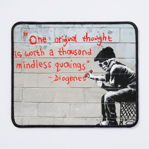 Item preview, One Original Thought – Banksy Piece Brooklyn designed and sold by WE-ARE-BANKSY.