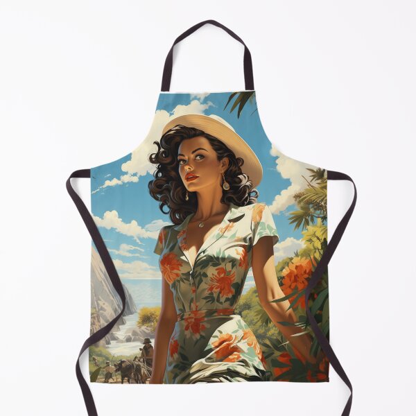 Item preview, A Vintage Pin Up Girl Illustration designed and sold by GoodOldVintage.