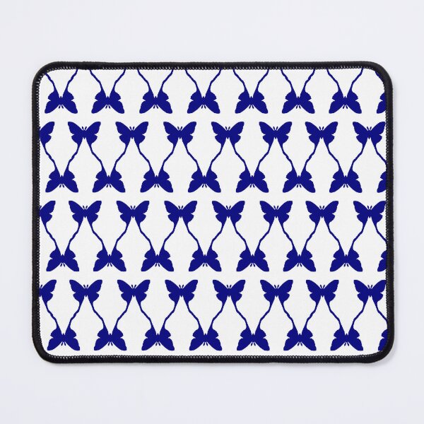 Item preview, Butterfly Tango Navy on White Repeat 5748 designed and sold by Art in My Loft.
