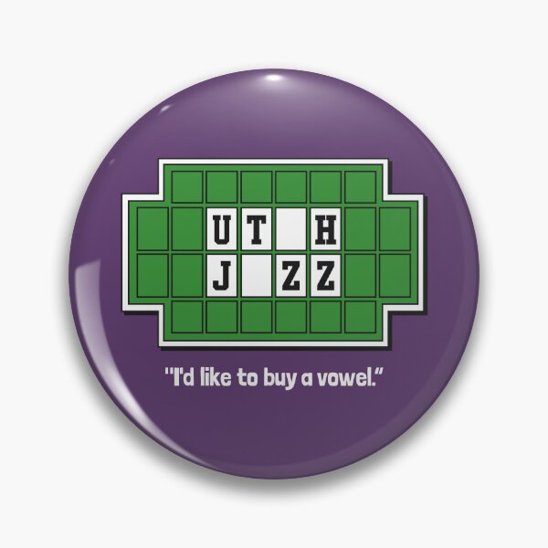 Item preview, Jazz Basketball - Funny Utah Wheel Of Fortune Board designed and sold by hadleyfoo.