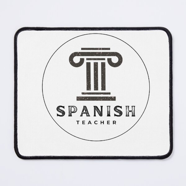 Item preview, spanish teacher textured column designed and sold by language-des.