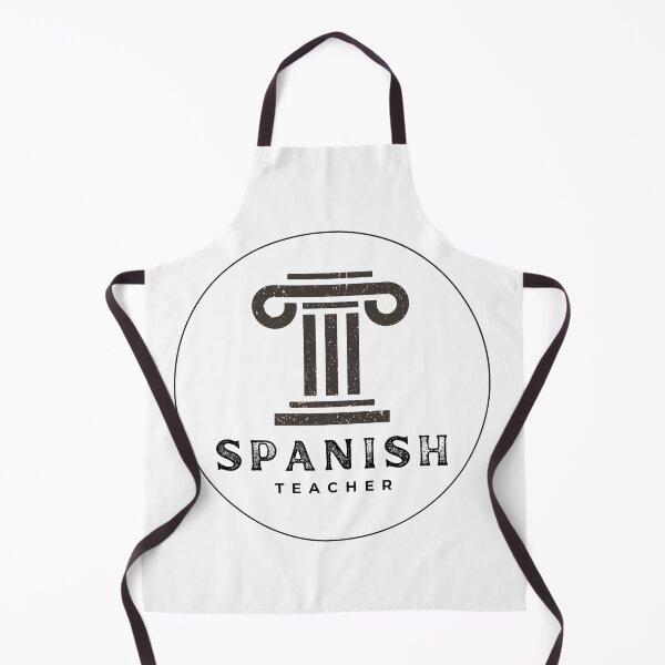 Item preview, spanish teacher textured column designed and sold by language-des.