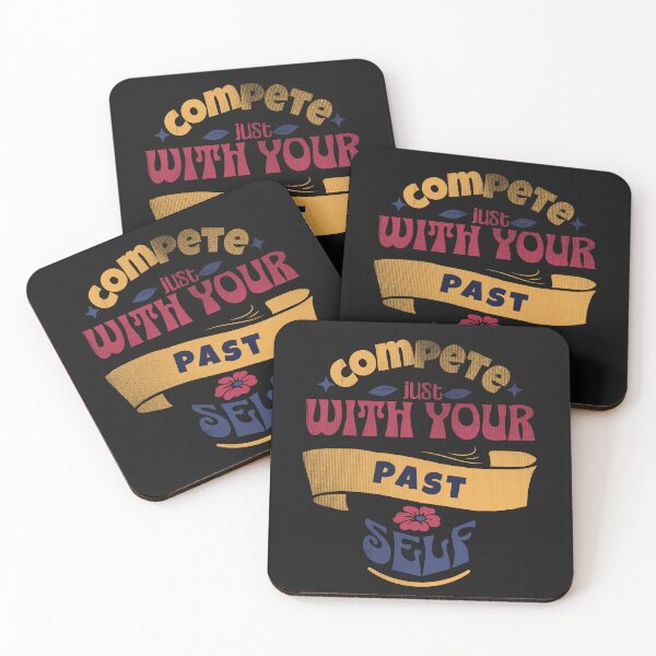 Item preview, Compete with your past self - motivational quotes designed and sold by Sara-Design2.